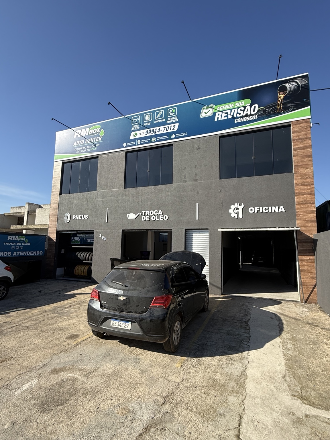 Fachada RM Box Auto Center
